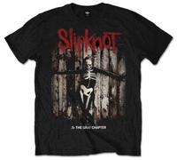 Slipknot .5: The Gray Chapter Album Black T-Shirt OFFICIAL