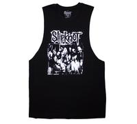 Slipknot Album Splatter Vest Top in Black | Size: Medium Slipknot Black M
