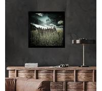 Slipknot, All Hope is Gone Album cover, poster, wall art. Print or Fully Framed Available. Actual size of original Vinyl Covers. (Framed)