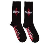 Slipknot Ankle Socks Tour'22 Womens Black Band Merch Gift Novelty Rock Music