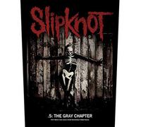 Slipknot Back Patch The Gray Chapter Band Logo new Official Black Slipknot Black