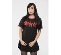 Slipknot Band Logo Ringer T-Shirt in Black | Size: XL Slipknot Black XL