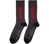 Slipknot Band Logo Vertical Ankle Socks in Grey Slipknot Grey One Size