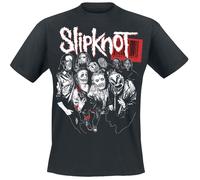 Slipknot Barcode Band T-Shirt black M