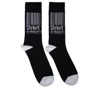 Slipknot Barcode Jumbo Band Logo Ankle Socks in Black Slipknot Black One Size