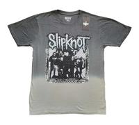 Slipknot Barcode Photo Dip-Dye T-Shirt NEW OFFICIAL