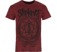 Slipknot Blurry T-Shirt red L