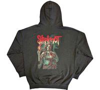 Slipknot Burn Me Away Hoodie in Grey | Size: 2XL Slipknot Grey 2XL