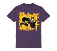 Slipknot Burning Goat Skull T-Shirt lilac XXL