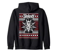 Slipknot Christmas by Rock Off Zip Hoodie
