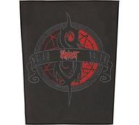 Slipknot Crest Unisex Back Patch multicolour, 95% cotton, 5% polyester,