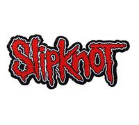 Slipknot Cut Out Logo, Sew-on Patch, Woven and Licensed