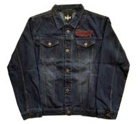 Slipknot Denim Jacket Tribal Band Logo The end so far new Official Unisex Blue