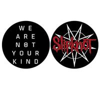Slipknot DJ SLIPMAT Felt Mat We Are Not Your Kind Pentagram Set of 2