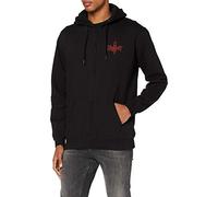 Slipknot Unisex Zipped Hoodie 9 Point Star (Back Print)