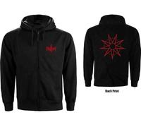 (XXL, Black) Slipknot 9 Point Star Hoodie