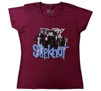 Slipknot Goat Logo Demon Skinny Fit T Shirt