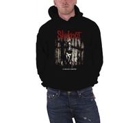Slipknot Gray Chapter Album Cover Official Mens New Black Pullover Hoodie