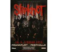 Slipknot - Gray Chapter FRA 2016 - Poster, Concertposter, Concert