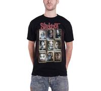 Slipknot Gray Chapter T-Shirt in Black | Size: Large Slipknot Black L