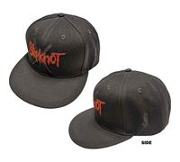 Slipknot Baseball Cap 9 Point Star Band Logo Official Charcoal Snapback One Size