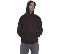 Slipknot Hoodie Arched Group Photo Band Logo new Official Unisex Black Pullover