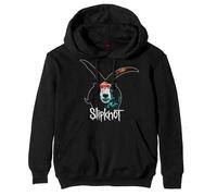 Slipknot Hoodie Graphic Goat Band Logo Official Licensed Unisex Black