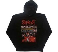Slipknot Hoodie Minneapolis 2009 Band Logo new Official Mens Black Pullover