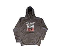 Slipknot Hoodie Self-Titled Band Logo Official Unisex Grey Pullover XL