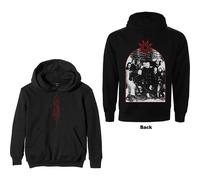 Slipknot Hoodie Arched Group Photo - Official Unisex Black, Long Sleeves, Medium