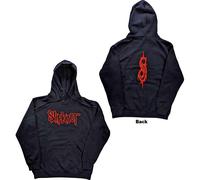 Slipknot Hoodie Band Logo Official Unisex Navy Blue Pullover S