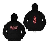 Slipknot Unisex Adult Back Print Logo Pullover Hoodie (XS) (Black)