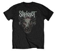 Slipknot Whiskey Kids T-Shirt 'Infected Goat' Black 7-8 Years