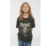 Slipknot Infected Goat T-Shirt in Grey | Size: 7-8 Years Slipknot Grey 7-8 Years