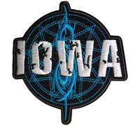 Slipknot Iowa Band Logo Woven Patch in Black Slipknot Black