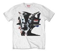 Slipknot Iowa Goat Shadow White T-Shirt NEW OFFICIAL