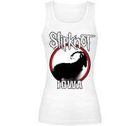 Slipknot Iowa Goat Silhouette Tanktop white
