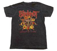 Slipknot Kids T Shirt Liberate Band Logo New Official Black Dye Wash, Black, X-Small (3/4 Yrs)