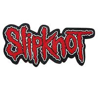 SLIPKNOT LOGO Cutout-On Badge / Iron-On Patch 10 x 4 CM