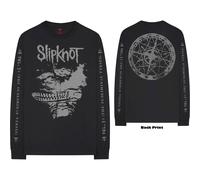 Slipknot Long Sleeve T-Shirt: Subliminal Verses (Back & Sleeve Print) OFFICIAL N