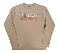 Slipknot The End So Far Barcode Long Sleeve T Shirt S Sand