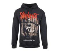 Slipknot Men's .5: The Gray Chapter Back Print Pullover Hoodie in Black | Size: XL Slipknot Black XL