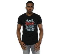 Slipknot Men's Band Masks T-Shirt Medium Black