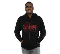 Slipknot Men's Barbed Wire Zip Up Hoodie XX-Large Black
