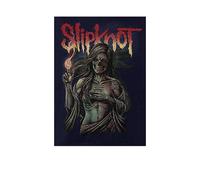 Slipknot Men's Burn Me Away Back Print Pullover Hoodie in Navy | Size: XL Slipknot Navy XL