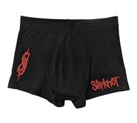 Slipknot Men's Logo Boxer Shorts in Black | Size: Medium Slipknot Black M