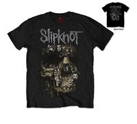 (S, Black) Slipknot Skull Group T Shirt