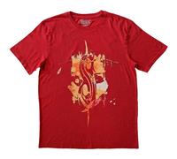 Slipknot Men's The End So Far Tribal-S Back Print T-Shirt in Red | Size: XL Slipknot Red XL