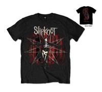 Slipknot Men's The Gray Chapter Star Short Sleeve T-Shirt, Black, Large