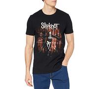 Slipknot Men's T-Shirt The Gray Chapter Star - Short Sleeve - Black, Large